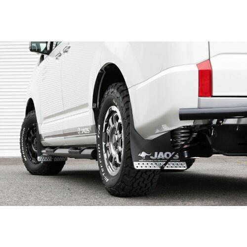 JAOS マッドガード3 前後セット ブラック ミツビシ デリカD:5 新型ディーゼル CV1W用 ...
