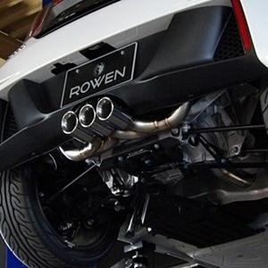 送料無料HONDA ホンダ JW5 S660ステンレスラウンドマフラー S660 【M's】ホンダ JW5 センター 3本出し マフラー ROWEN