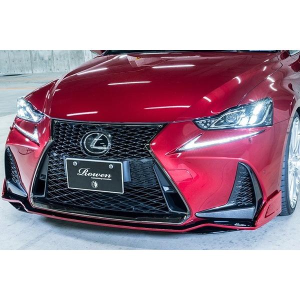 ROWEN エアロ PREMIUM Edition フロントスポイラー FRP製 塗装済 レクサス ...