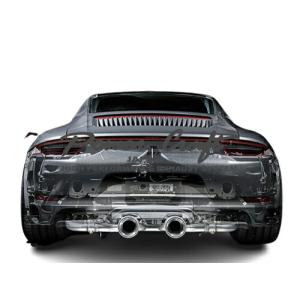 パワークラフト ハイブリッドエキゾーストマフラーシステム ポルシェ