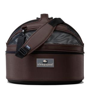 Sleepypod (スリーピーポッド) カラー：Dark Chocolate(ダークチョコレート) ペット用品 お出かけ 車 ドライブ｜yatoh