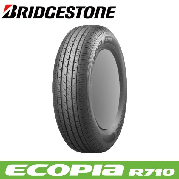 145/80R12 80/78N BRIDGESTONE Ecopia R710 ブリヂストン エコ...