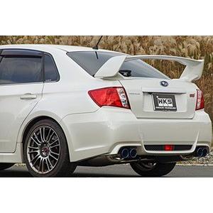 HKS マフラー スーパーターボマフラー スバル インプレッサ 4WD GVB用 左右4本出し 31029-AF014｜yatoh