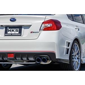 HKS マフラー スーパーターボマフラー スバル WRX STI 4WD VAB用 左右4  