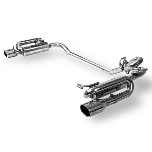 スルガスピード PFSループサウンドマフラー(左右2本出し) トヨタ SAI AZK10用(SRT-...