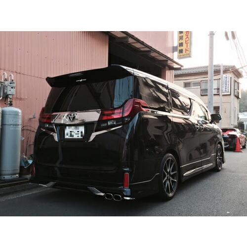 スルガスピード PFSマフラー(ステンレステール) トヨタ アルファード モデリスタバンパー車 GG...