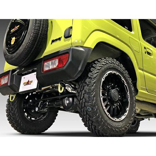 スルガスピード PFSループサウンドマフラー(ステンレステール) スズキ ジムニー JB64W用(S...