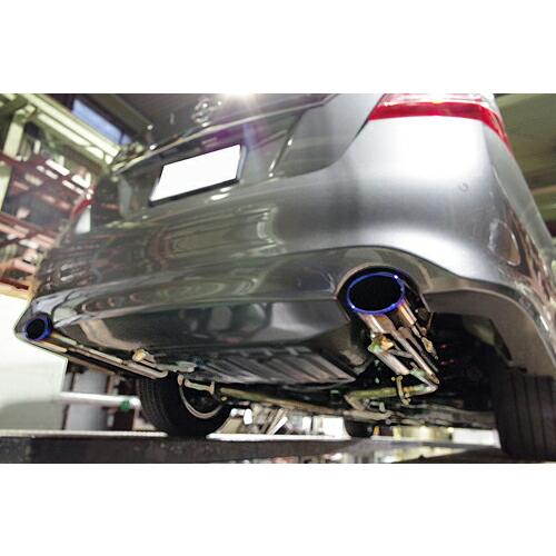 スルガスピード PFSループサウンドマフラー(ステンレステール) 日産 ティアナ L33用(SRN-...