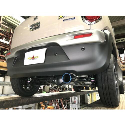 スルガスピード PFSループサウンドマフラー(チタンテール) スズキ クロスビー MN71S用(SR...