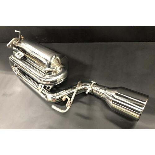 スルガスピード PFSループサウンドマフラー(ステンレステール) 日産 ジューク YF15用(SRN...