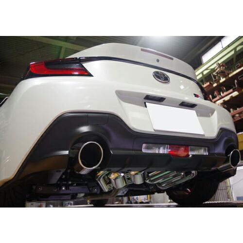 スルガスピード PFSループサウンドマフラー(チタンテール) トヨタ GR86 ZN8用 左右出し(...