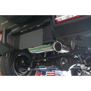 オフロードサービス タニグチ エクシードマフラー スズキ ジムニーシエラ JB74用