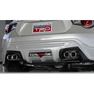 TRD マフラー ハイレスポンスマフラー Version.R トヨタ 86 TRDリヤバンパースポイラー装着車 ZN6用 左右出し MS153-18001｜矢東タイヤ