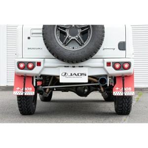 Jaos Ex スポーツマフラー X Zs 代引き不可 チタンカラーテール 吸気 排気系 スズキ Ex Jb64w用 Tc Battlez Type ジムニー Jaos製リアスポーツカウル装着車 atc Typezstc Jb64w 2 矢東タイヤ