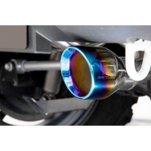 BATTLEZ マフラー ZS TC チタンカラーテール ジムニー JB74系 BATTLEZ マフラー ZS TC チタンカラーテール リヤスポーツカウル