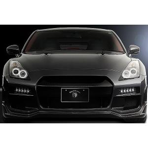 ROWEN エアロ WORLD PLATINUM FRONT STYLE KIT FRP+WetCarbon製 素地 ニッサン GT-R 4WD 前期 R35用 1N001X00｜yatoh