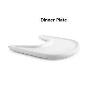 無垢材 子供用ダイニングチェアテーブル 北欧スタイル 多機能 調整可能 Dinner Plate White｜yatora