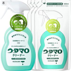 ウタマロ クリーナー 本体400ml 1個 + 詰替350ml 3個 セット｜yatownart