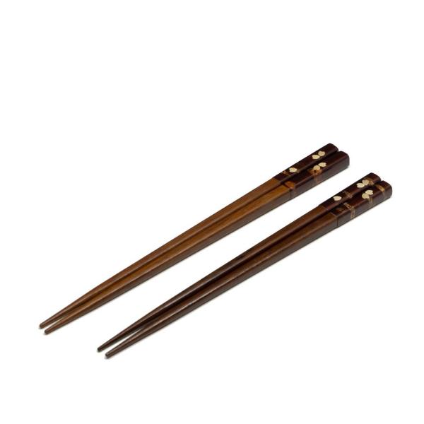 【 鉄木箸  桜 夫婦セット 】樺細工 八柳 桜皮 角館 工芸 ギフト ラッピング 父の日 母の日 ...