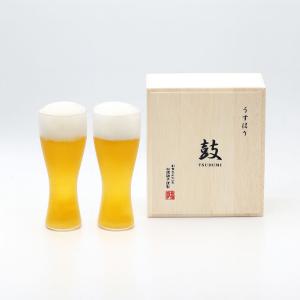 うすはり 鼓 つづみ ビールグラス ピルスナー...の詳細画像3