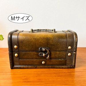 アンティーク風 ボックス 小箱 レトロ 小物入れ 木箱 収納