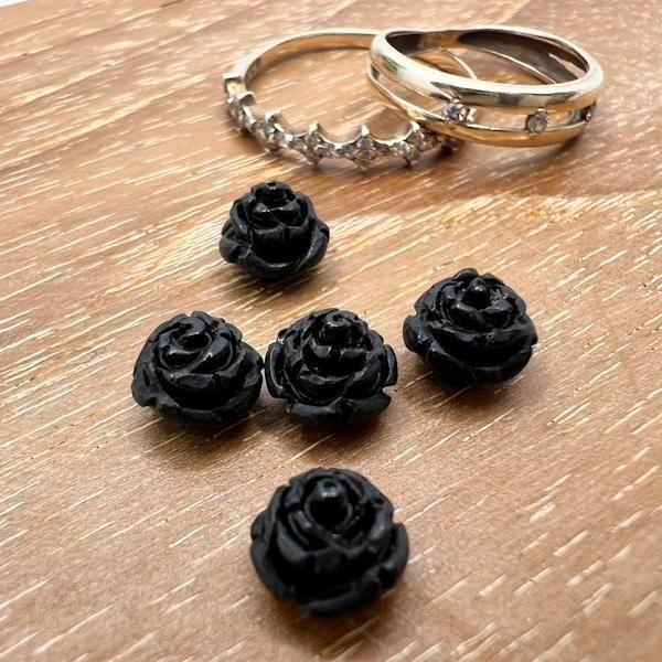 【メール便】ブラックスピネル バラ6ｍｍ W77880646♪ 天然石 ルース 宝石 ジェム 裸石 ...