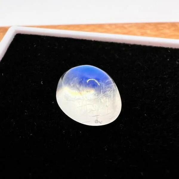 ラブラドライト オーバル10mm×8mm B8988017127♪ 天然石 ルース 宝石 ジェム 裸...