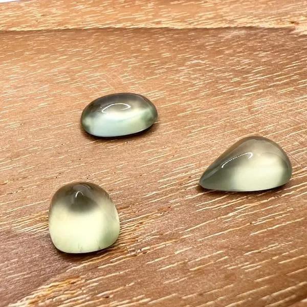 【メール便】プレナイト マルチシェイプ 12mm×7mm W77880381♪ 天然石 ルース 宝石...