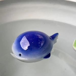 陶器の浮き玉(くじら)Mサイズ♪ 置物 オブジ...の詳細画像3