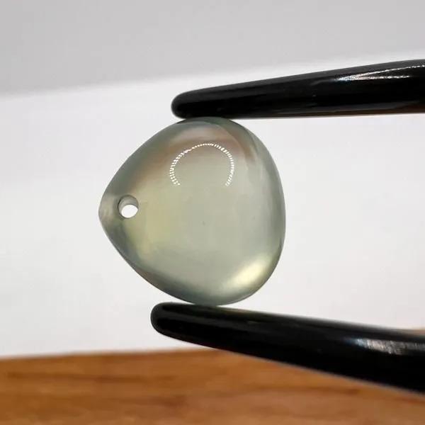 プレナイト 12mm カボション ドロップ W77880431♪ 天然石 ルース 宝石 ジェム 裸石...