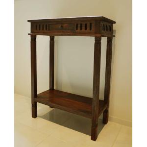 ドレッサー デスク アンティーク 花台 アジアン家具