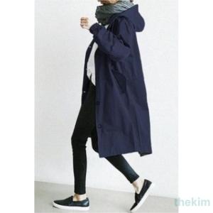 トレンチコート レディース ロングコート ジャ...の詳細画像2