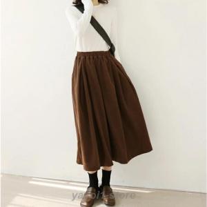 ワイドパンツ レディース コーデュロイ キュロ...の詳細画像4