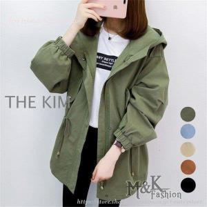 スプリングコート レディース ショート丈 モッズジャケット ミリタリージャケット トレンチコート 春アウター キレイめ カジュアル 新作　