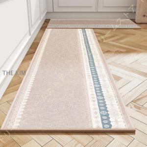 2511　フェイラー　マット　ホワイト　ローズ柄　新品 feiler（フェイラー） キッチンマット 55×120cm FEILER レーシー