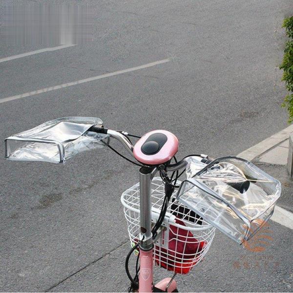 バイク用手袋 バイクハンドルカバー 防水防風 ハンドルウォーマー バイク防寒カバー 電動自転車防風カ...