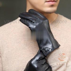 本革手袋 メンズ グローブ レザーグローブ レザー手袋 glove 防寒 バイク手袋 バイクグローブ レーシンググローブ｜yayoi1-store