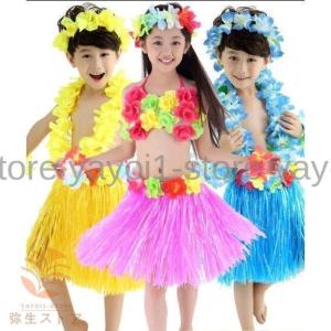 フラダンス ショート モレ 2枚組 新品 天然ラフィア タヒチアン ポリネシアン 490_1.jpg