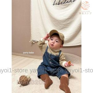 サロペット 赤ちゃん ベビー服 ロンパース 子...の詳細画像3