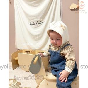 サロペット 赤ちゃん ベビー服 ロンパース 子...の詳細画像4