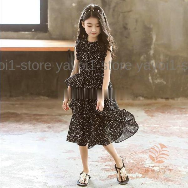 新作 韓国子供服 ワンピース キッズ ロング丈 女の子 子ども 子供ドレス dress オールインワ...