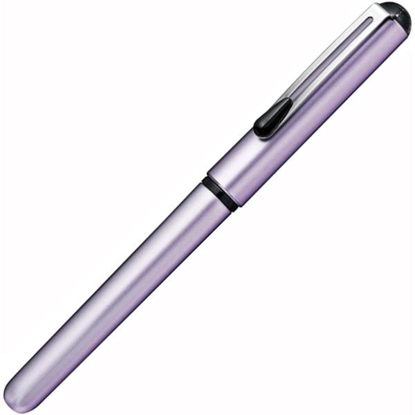 ぺんてる 筆ペン ぺんてる筆 携帯用 きらり XGFKPV-A 藤色 単品