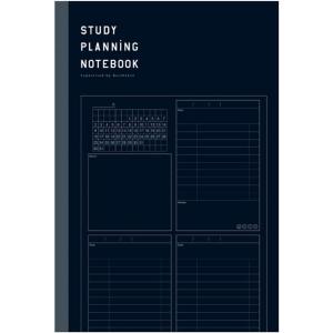 学研ステイフル STUDY STATIONERY ノート 勉強計画ノート B5 ブラック JD040...