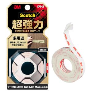 3M スコッチ 超強力両面テープ プレミアゴールド