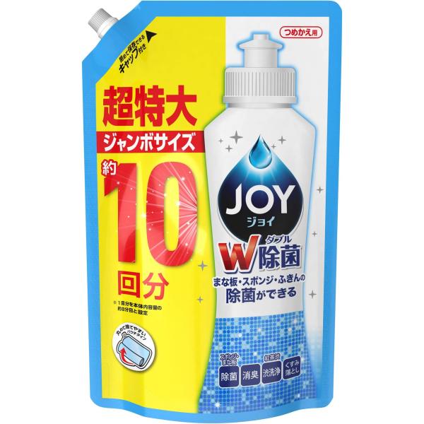 除菌ジョイ コンパクト 詰め替え ジャンボ 1445mL 1445mL(旧製品) 食器用洗剤