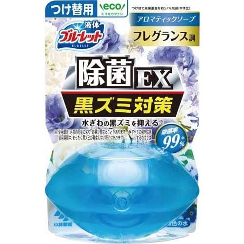 液体ブルーレットおくだけ 除菌EXフレグランス アロマティックソープ 詰め替え用 70ml トイレタ...