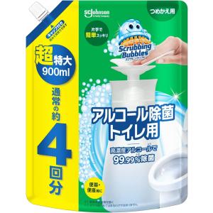 スクラビングバブル アルコール除菌 トイレ用 超特大サイズ 大容量