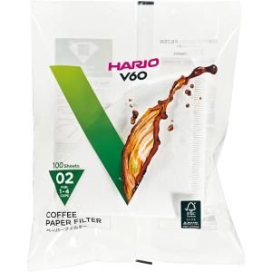 HARIO(ハリオ) V60ペーパーフィルター02 W ホワイト 1-4杯用