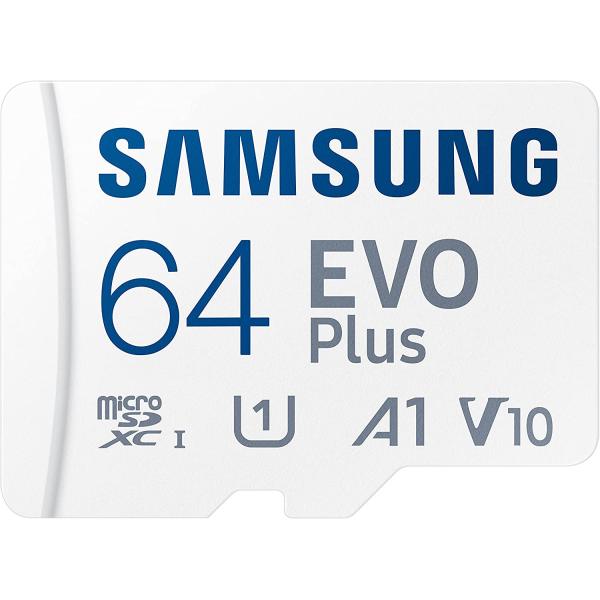 Samsung microSDカード 64GB EVO Plus microSDXC UHS-I U...