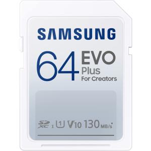 日本サムスン Samsung EVO Plus SDカード 64GB SDXC UHS-1 U1 MB-SC64K/EC 国内正規保証品｜yayoigen